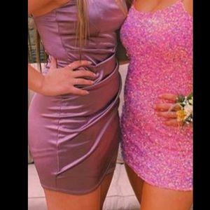 Silky homecoming dress